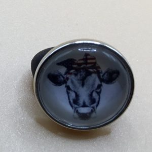 Bouton pression vache