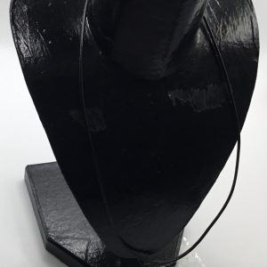 Cordon cuir noir