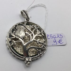 Collier arbre de vie et chouette