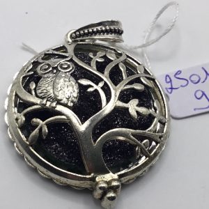 Collier arbre de vie et chouette