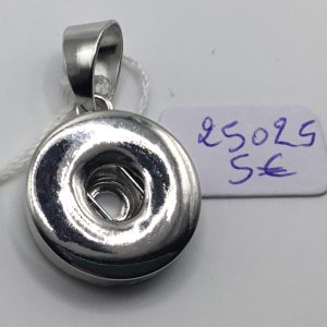 Collier couleur argent