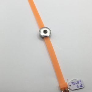 Bracelet plastique orange